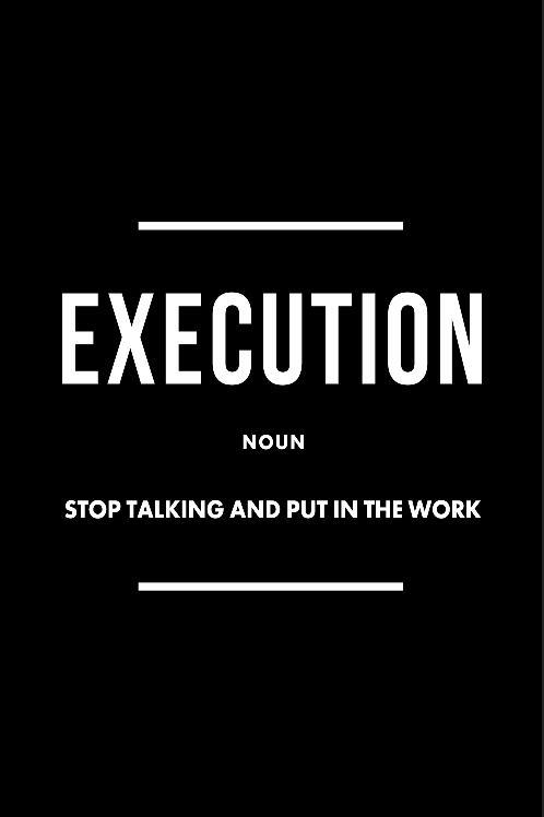 Mindset Wandgemälde