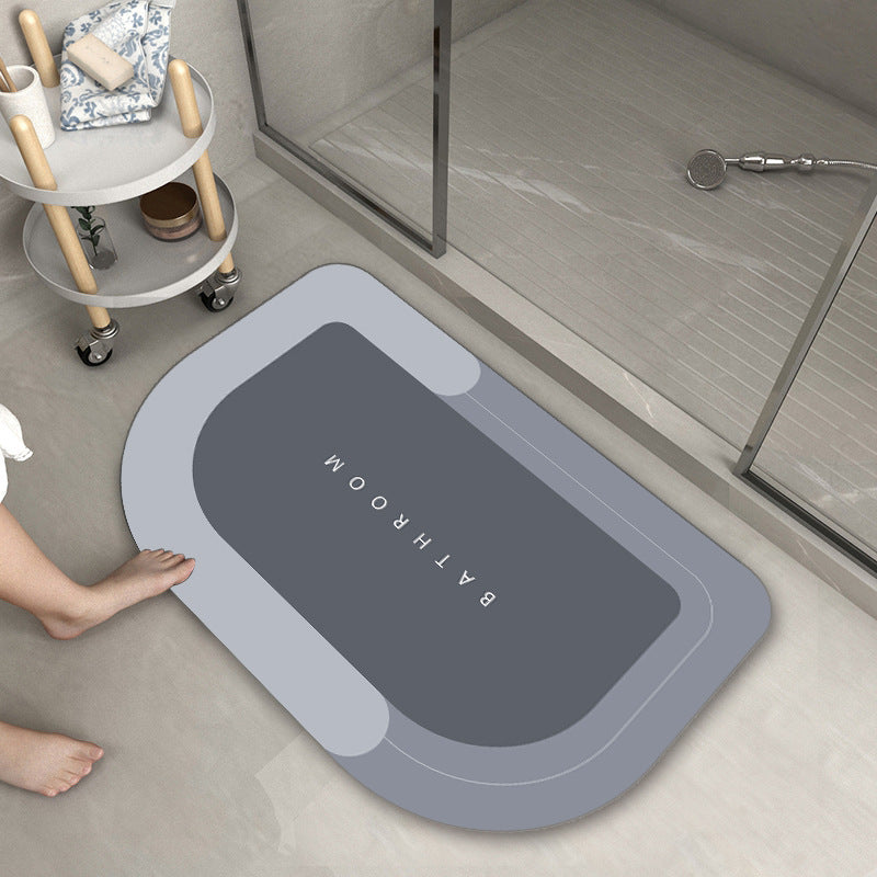 Saugfähige und schnelltrocknende Bodenmatte für das Badezimmer