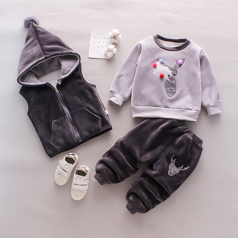Dreiteilige Baby Bekleidung