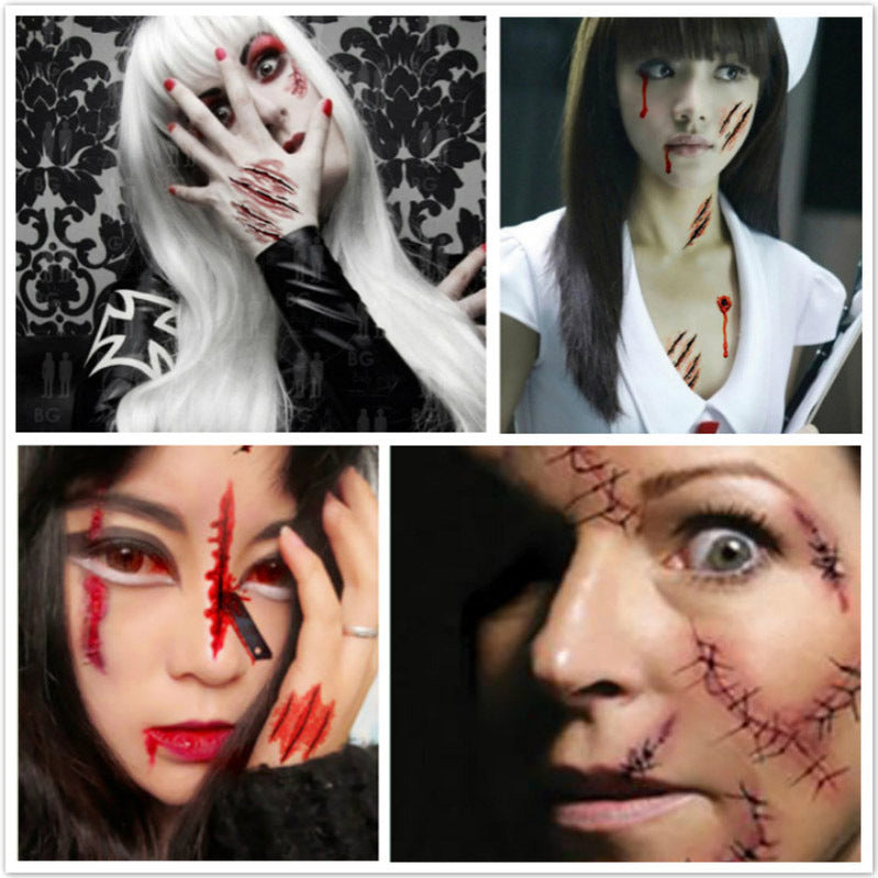 Halloween Tattoo Aufkleber