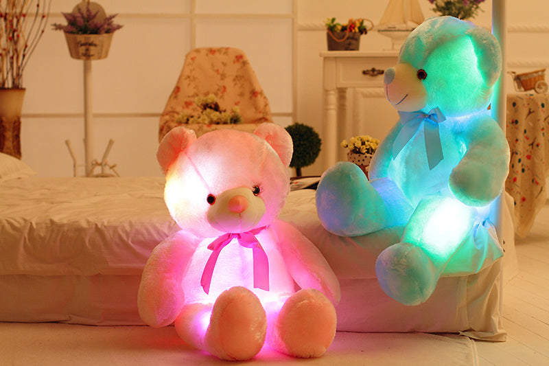 Kreativer leuchtender LED-Teddybär