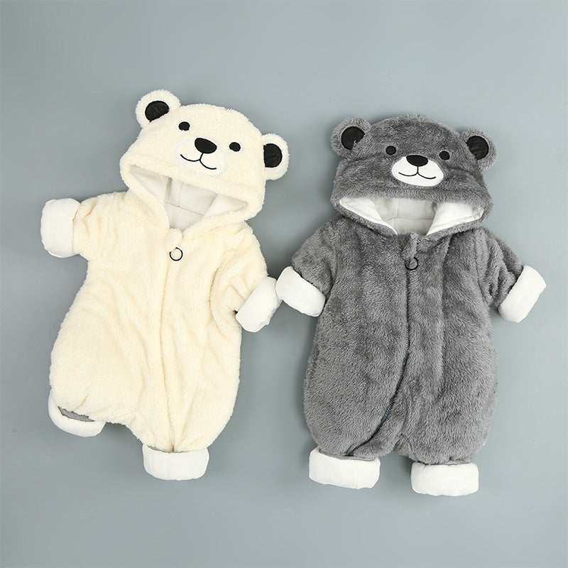 Flauschiges Baumwoll-Onesies