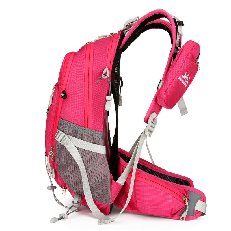 Rucksack zum Radfahren, Wandern, Bergsteigen und Langlaufen, Sport-Laufrucksack, leicht und atmungsaktiv