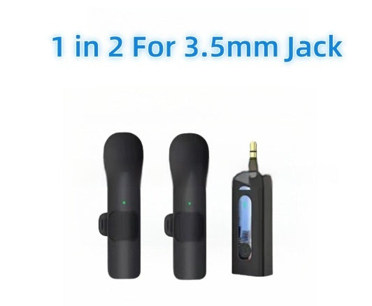 Kabelloses 360° Lavalier Mikrofon für Handy