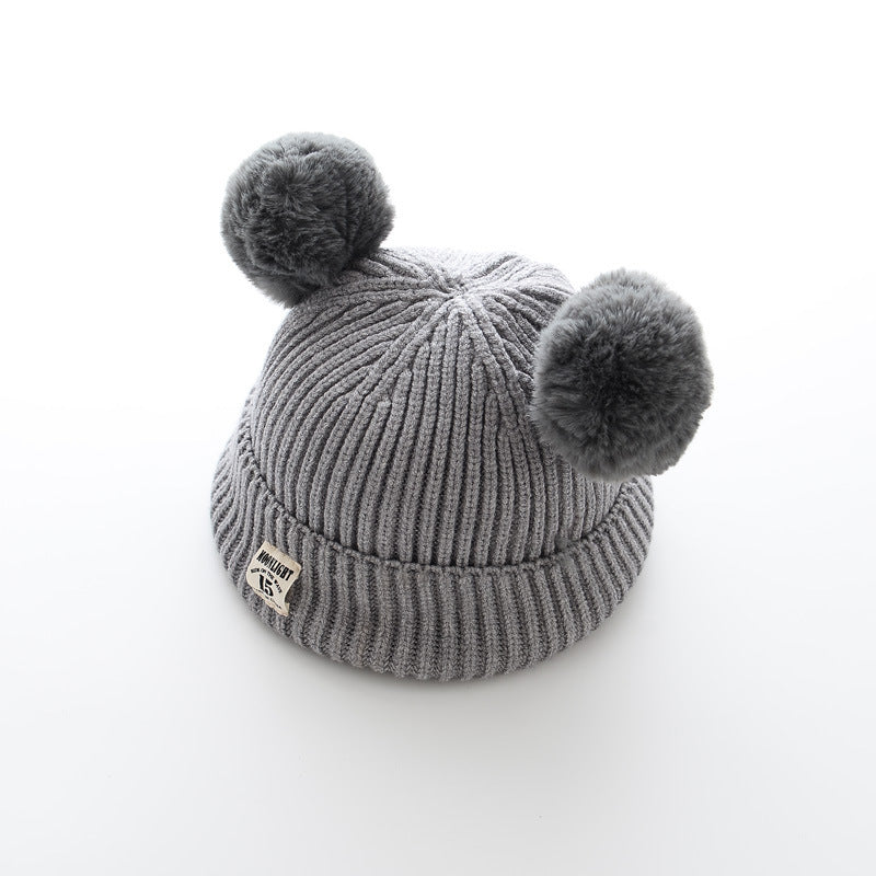 Baby Wolle Kappe