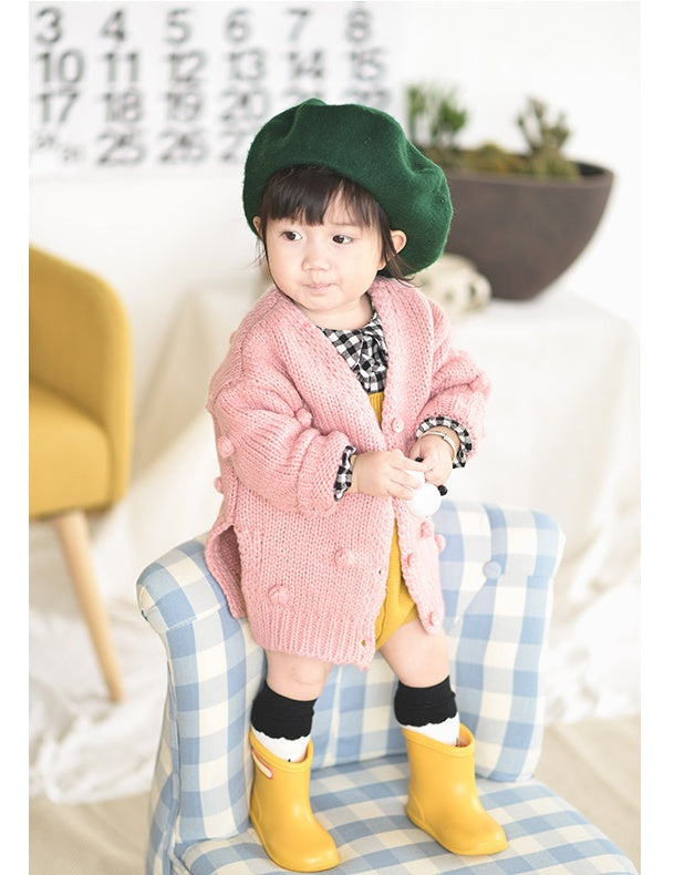 Baby-Mädchen-Pullover