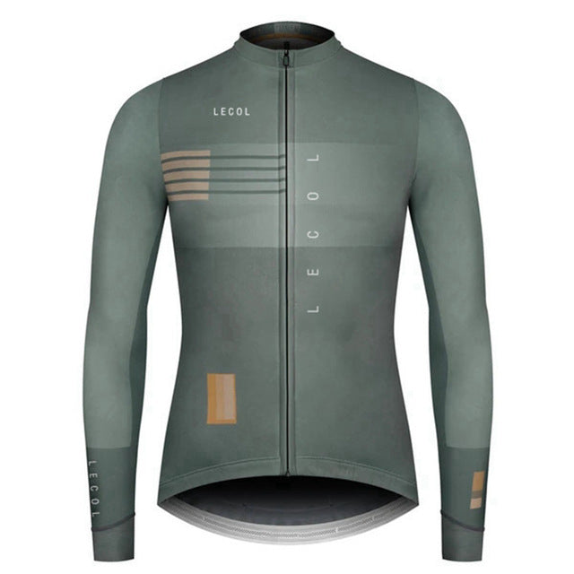 Radtrikot mit langen Ärmeln