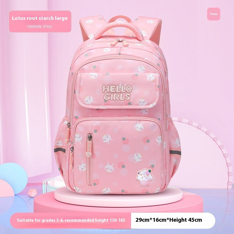 Grundschulkinderrucksack für Mädchen