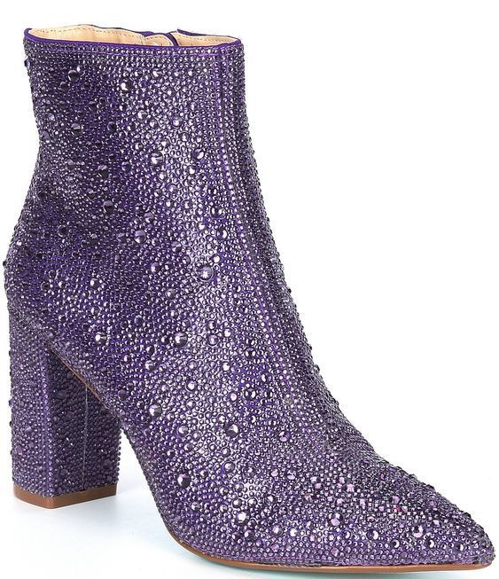 Modische Stiefeletten mit Strass