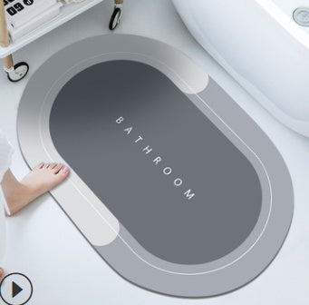 Saugfähige und schnelltrocknende Bodenmatte für das Badezimmer