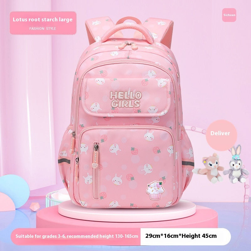 Grundschulkinderrucksack für Mädchen