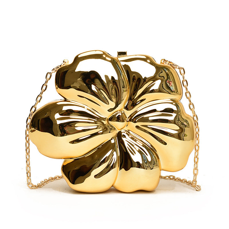 Blumen Crossbody Kettentasche