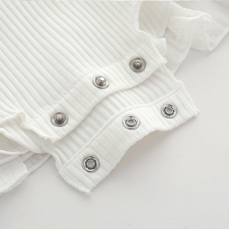 Flauschiges Baby-Prinzessinnenkleid