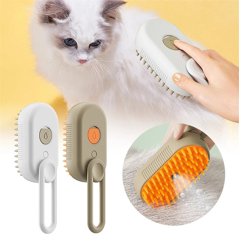 Dampfbürste für Katzen
