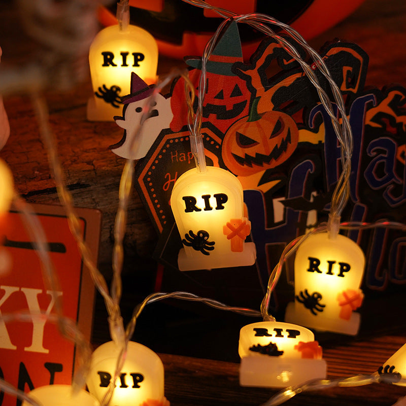 Halloween-Beleuchtungskette, Innen- und Aussendekoration