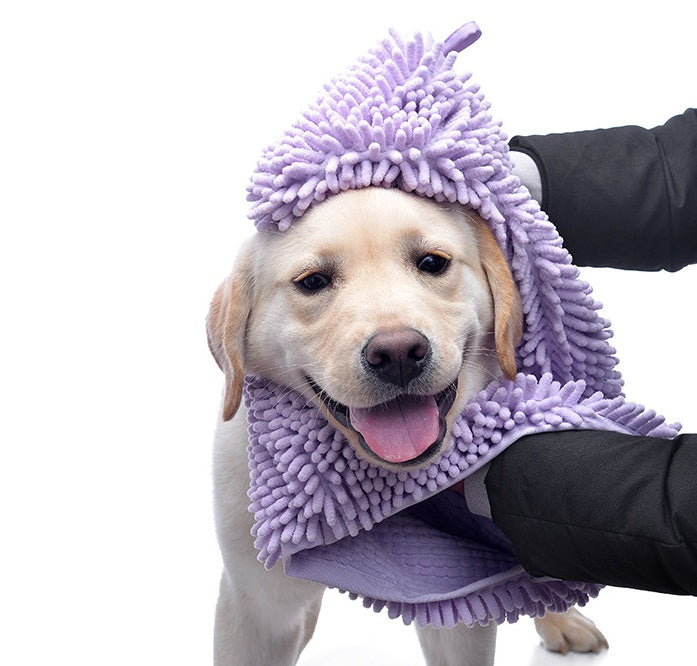 Hunde und Katzen Badetuch