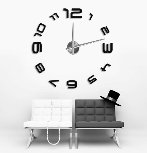 Oversize Acryl Wanduhr