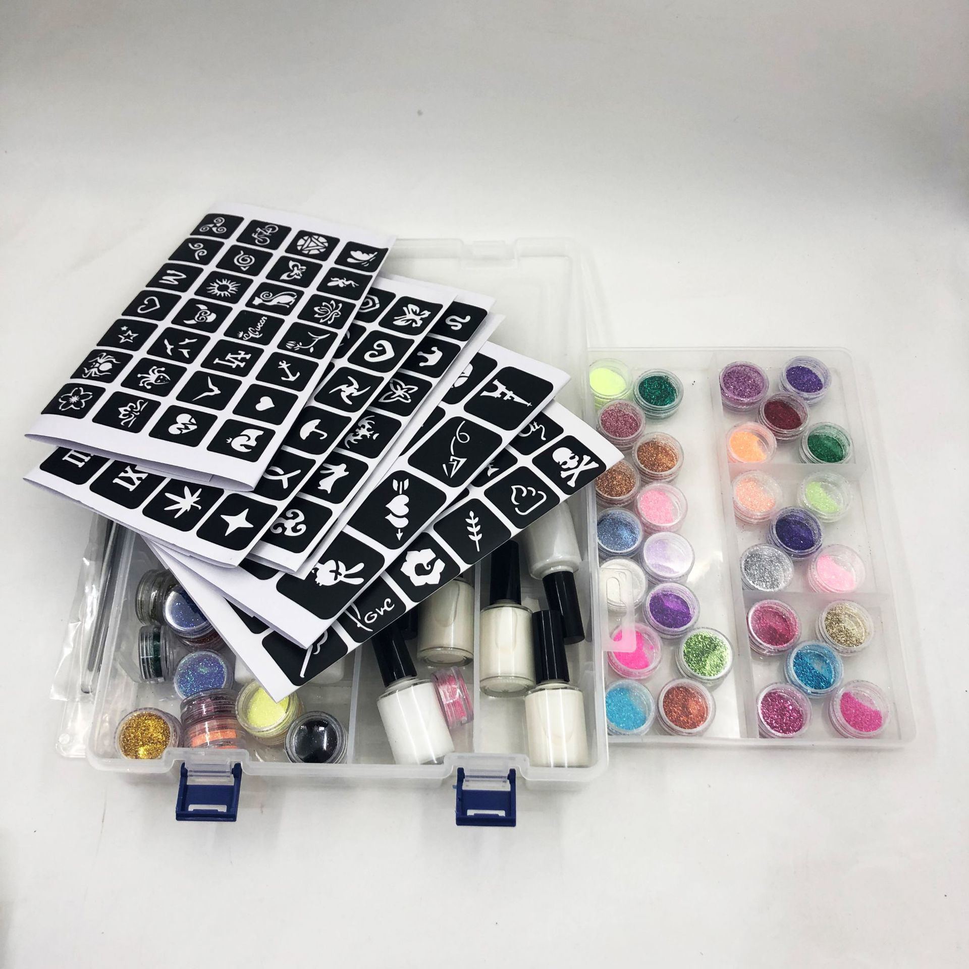 Fantasy Goldpulver Tattoopasten Set