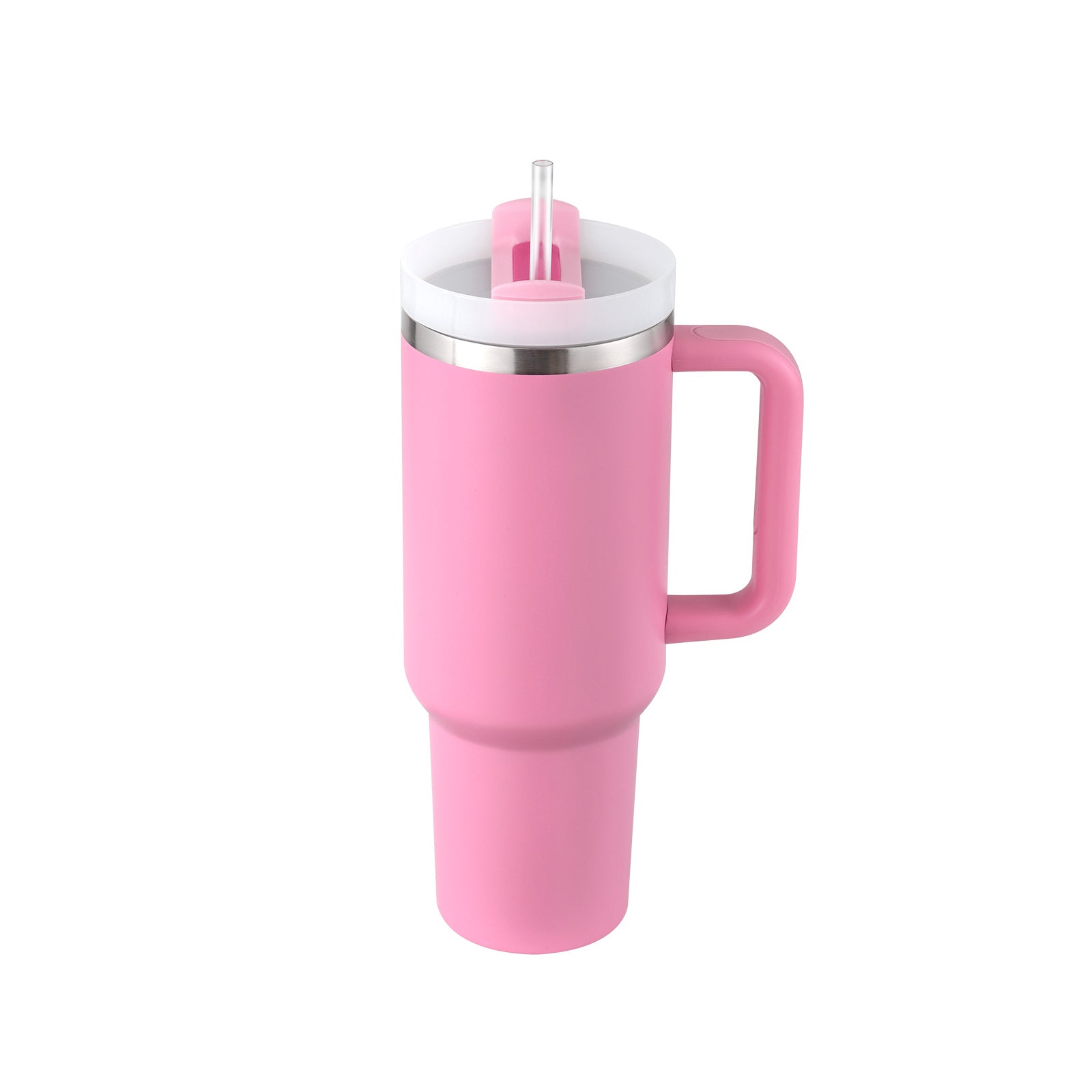 Thermobecher mit Strohhalm
