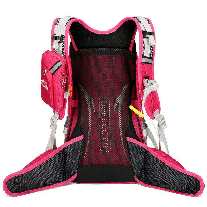 Rucksack zum Radfahren, Wandern, Bergsteigen und Langlaufen, Sport-Laufrucksack, leicht und atmungsaktiv