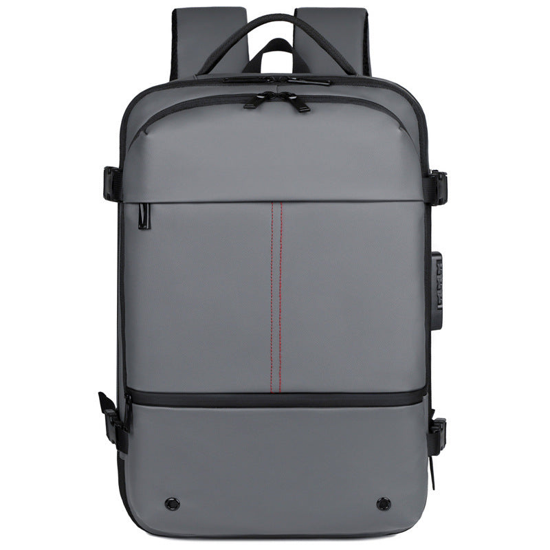 Multifunktionaler, hochwertiger Business-Rucksack mit Vakuumkompression