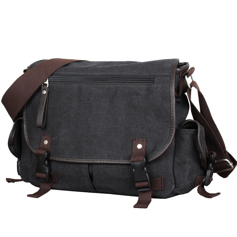 Canvas-Umhängerucksack für Herren „Postman“