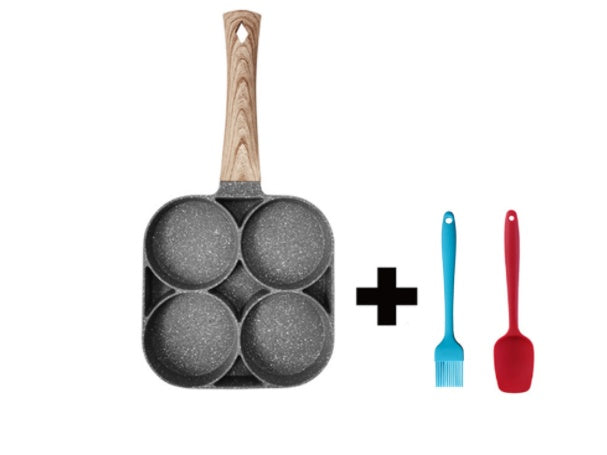 Multifunktionale Bratpfanne mit 4 Löchern