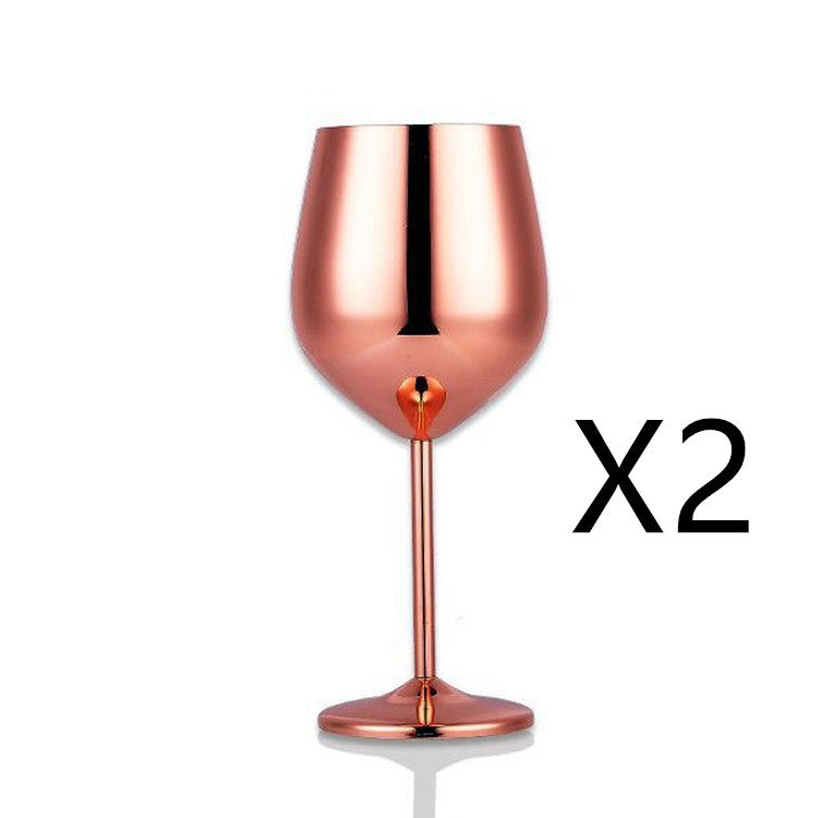 Cocktail Glas aus Edelstahl