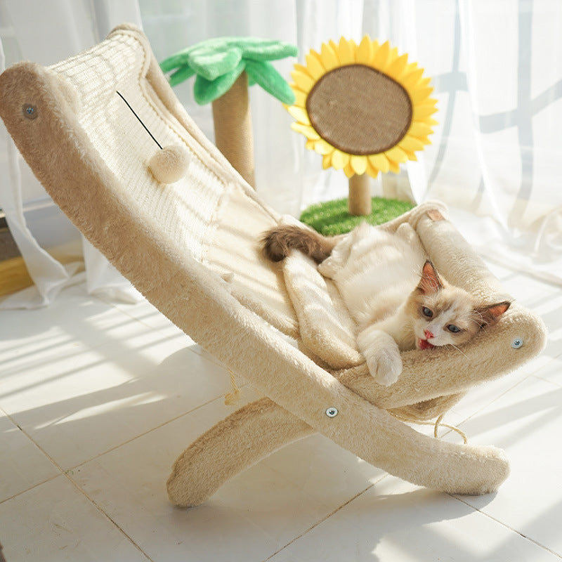 Haustier-Katzen-Schlafsofa-Sonnenstuhl