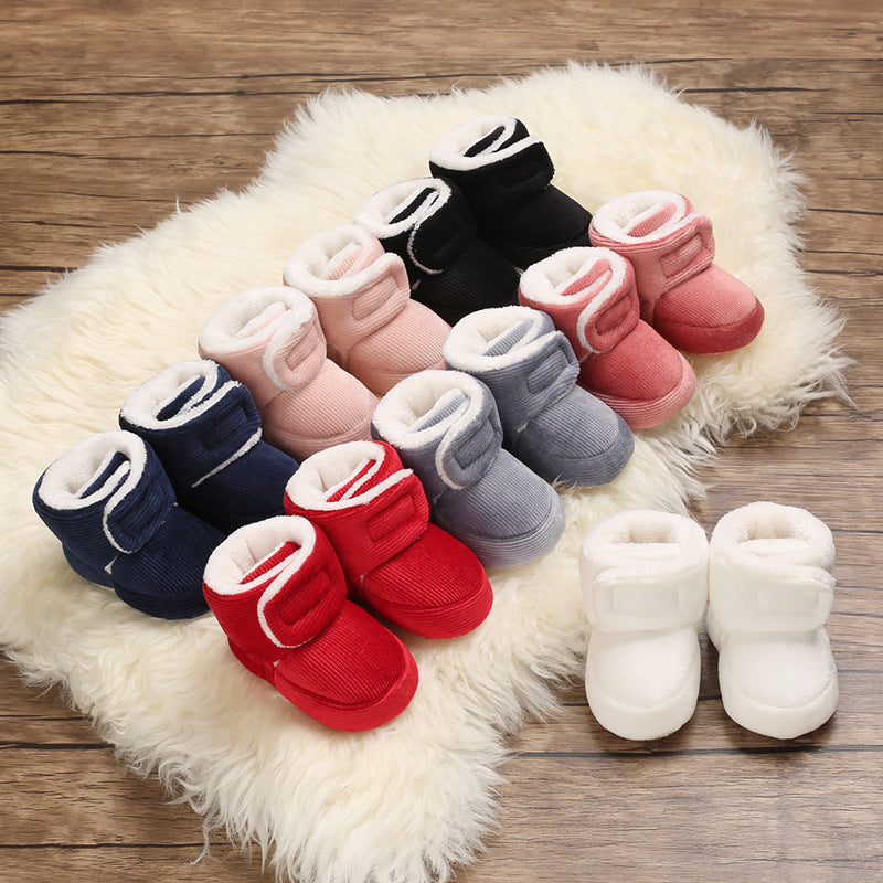 Baby-Mädchen-Baumwollschuhe