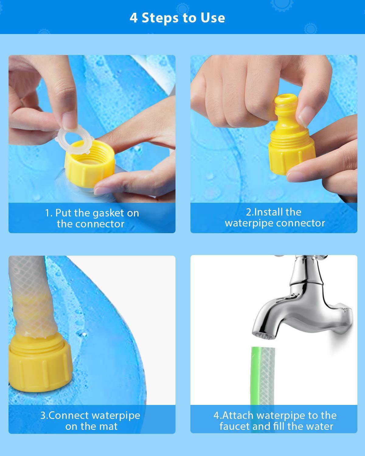 Kinder-Wasser-Sprüh-Pool-Matte