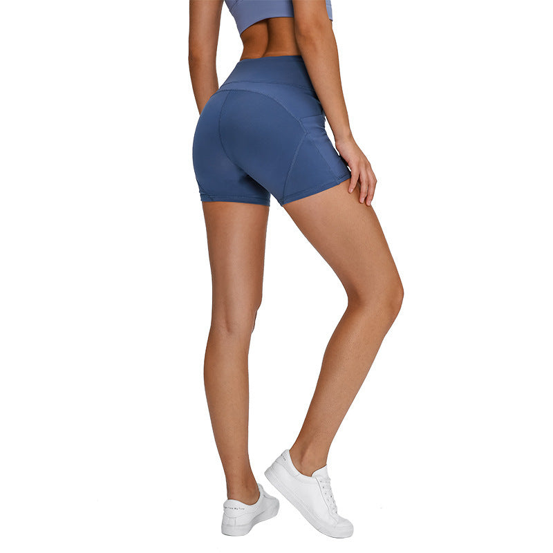 Fitness & Yoga Shorts mit zwei Seitentaschen