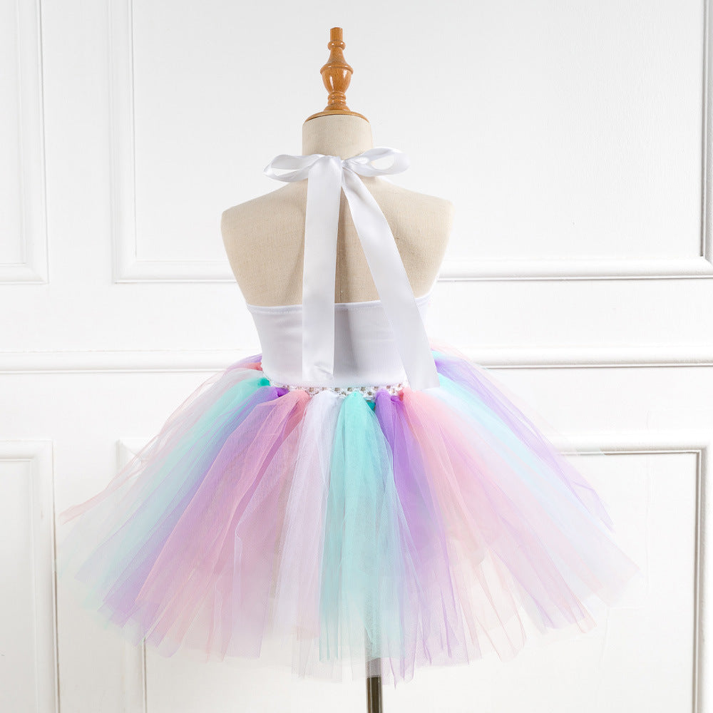Kinder Einhorn Kleid
