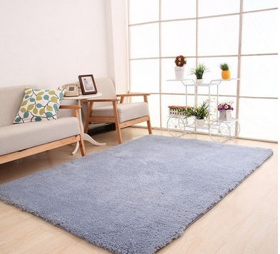 Flauschiger Wohnzimmer Teppich