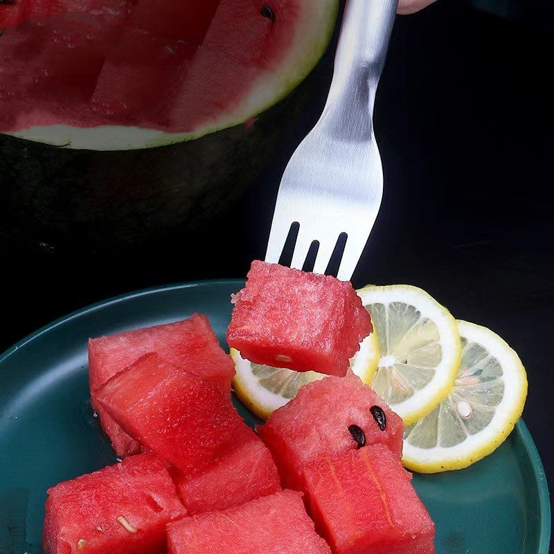 2-in-1-Wassermelonen-Gabelschneider