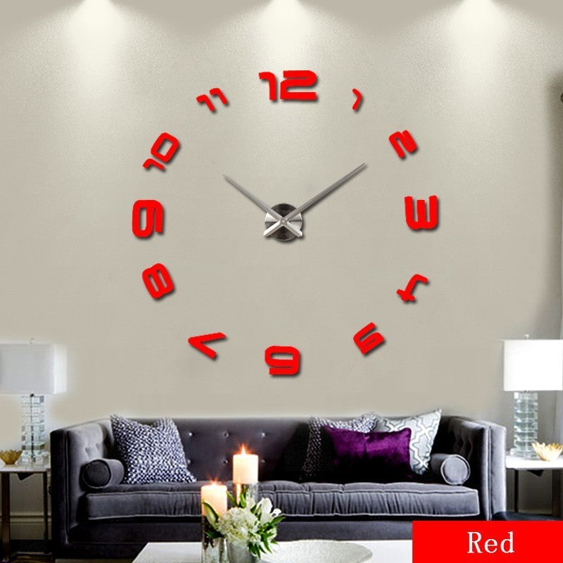 Oversize Acryl Wanduhr