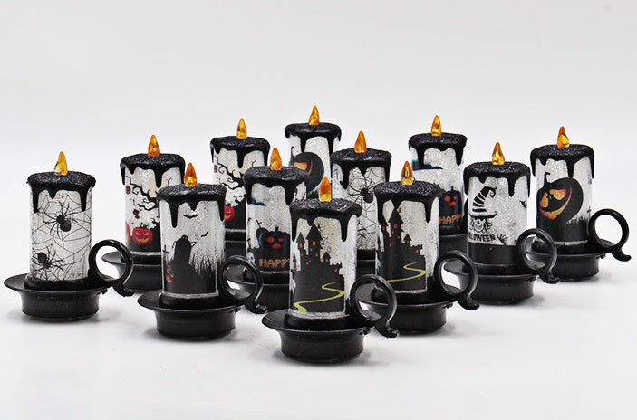 Halloween Dekoration - LED Elektronische Kerze Licht