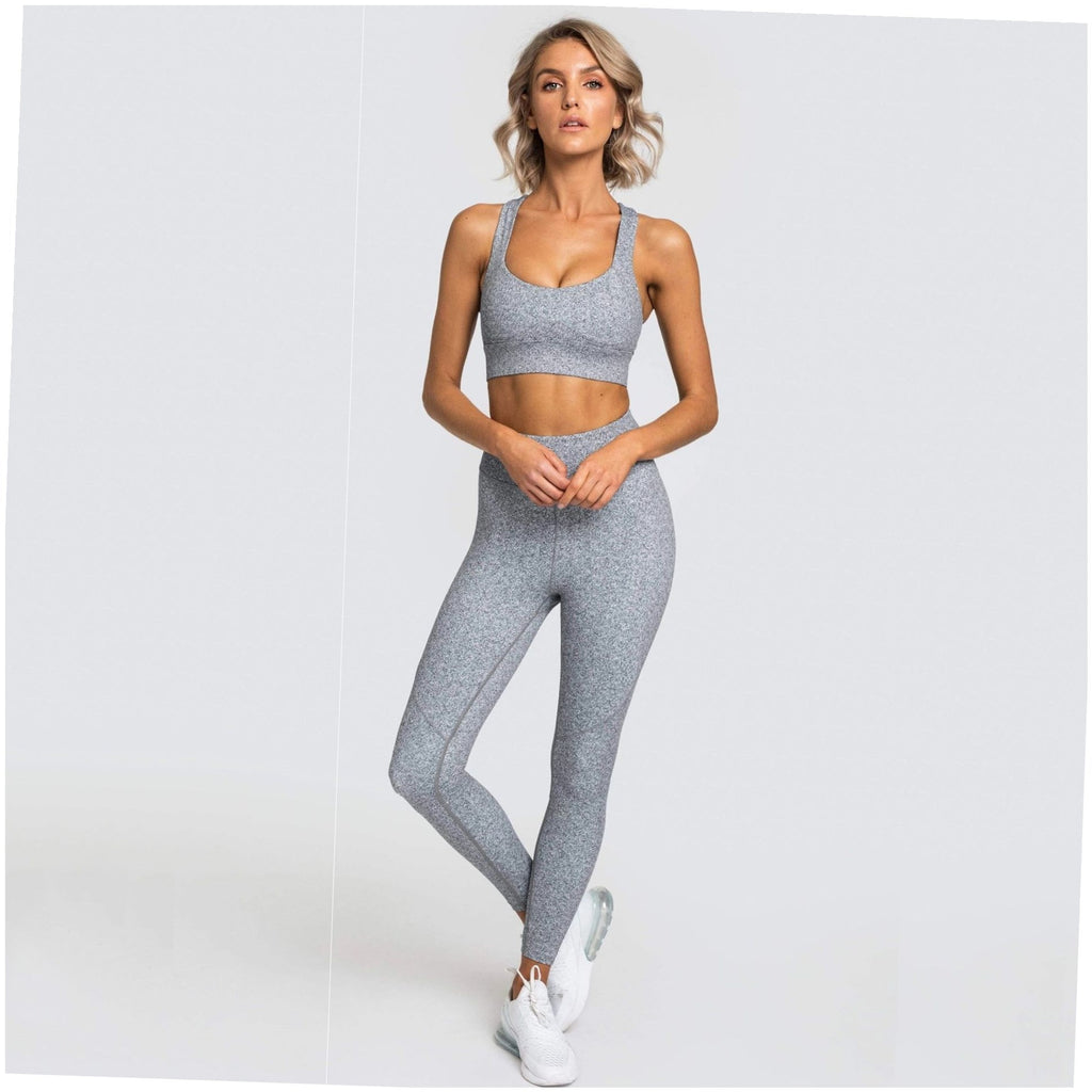 Frauen Stretch Yoga und Fitness Anzug