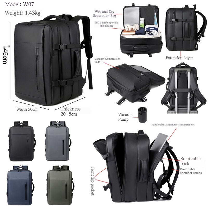 Wasserdichter, Business-Vakuum-Kompressionsrucksack