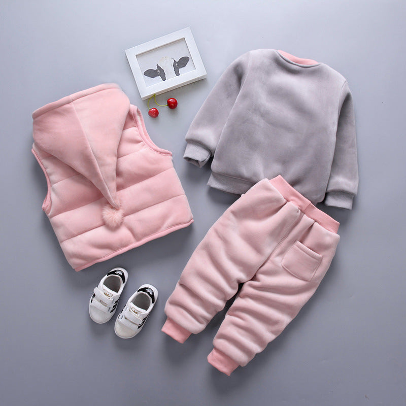 Dreiteilige Baby Bekleidung