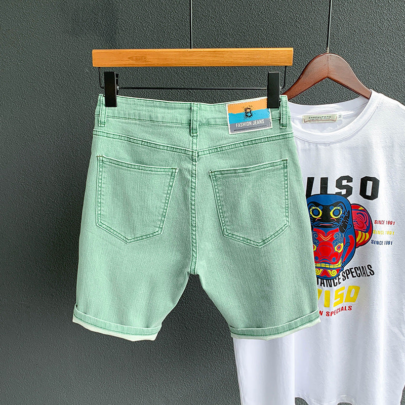 Zerrissene Jeansshorts für Jungen