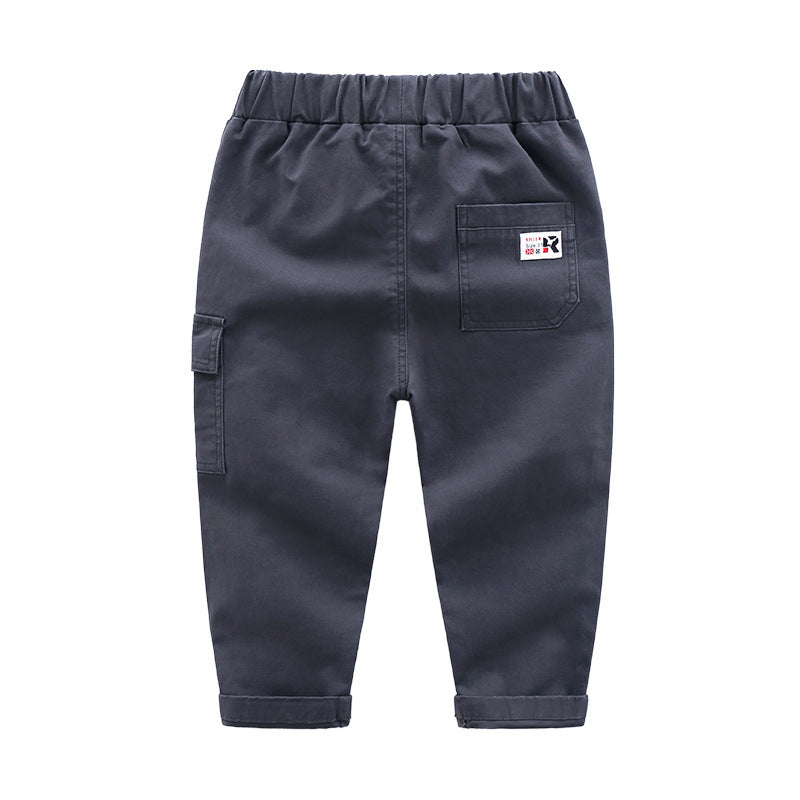 Slim fit Freizeithose aus Baumwolle für Kinder