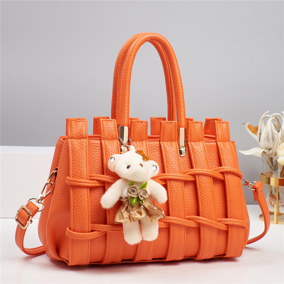 Handgewebte Handtasche