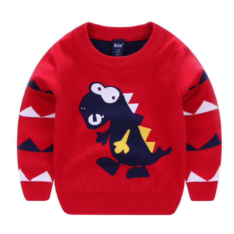 Cartoon-Pullover für Kinder