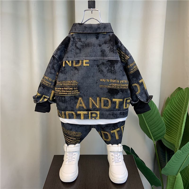 Jungen Jeans Anzug
