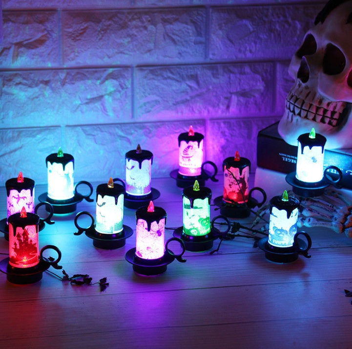 Halloween Dekoration - LED Elektronische Kerze Licht