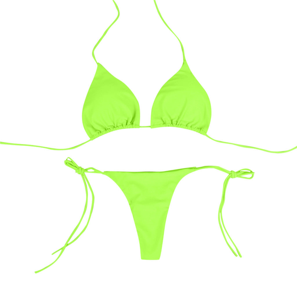 Neon farbige Bikini