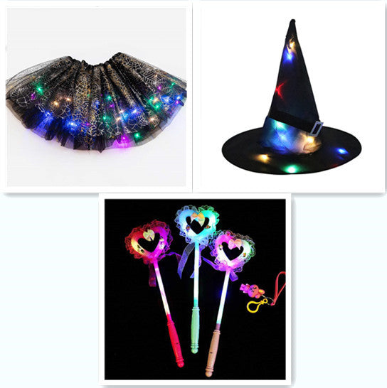 Magischer und leuchtender LED-Prinzessin-Rock