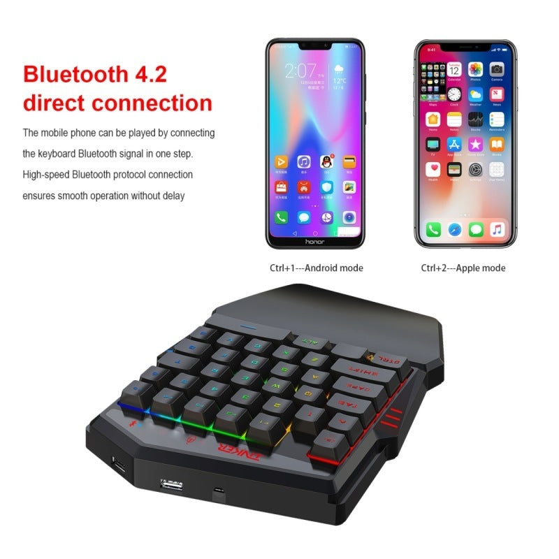 Gaming-Tastatur und Maus Set