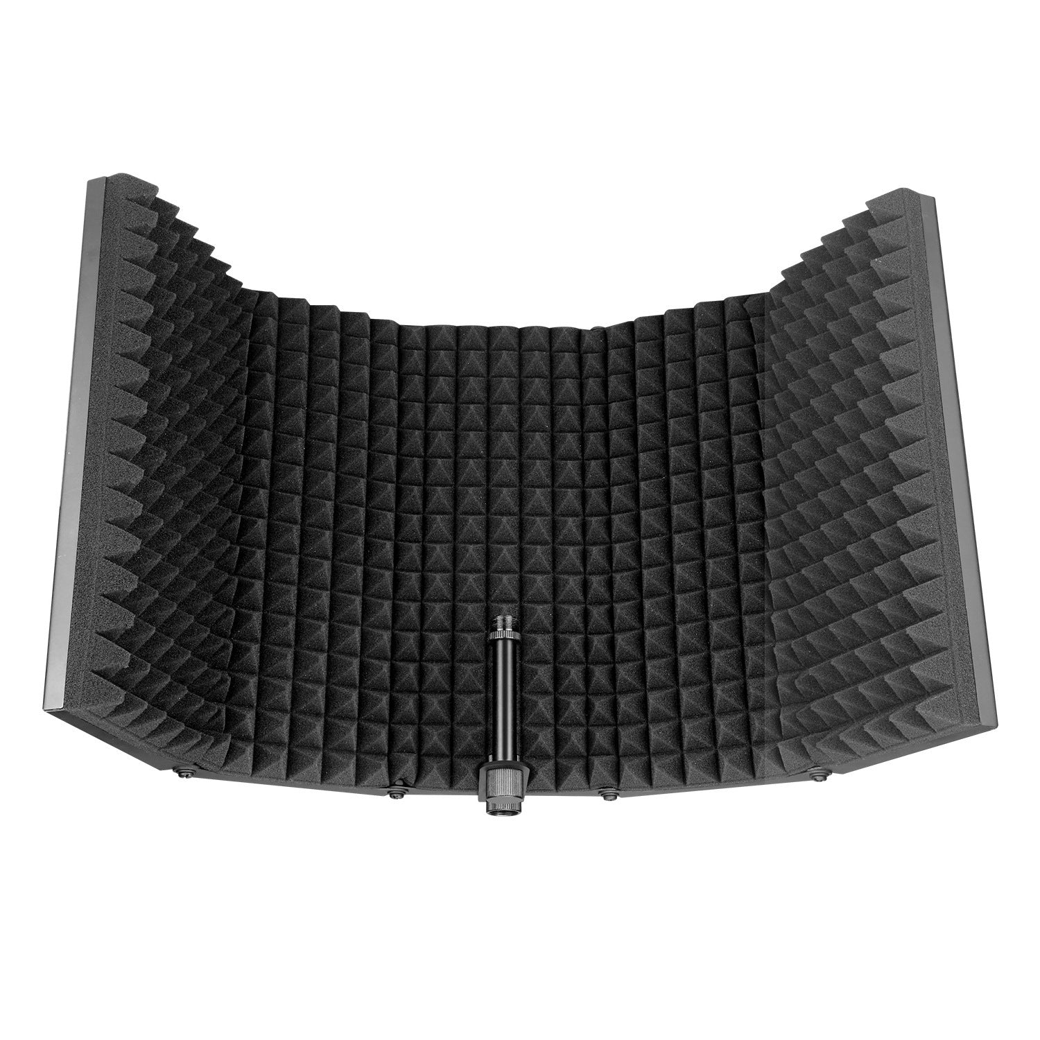 5 Panel faltbare Studio Mikrofon Isolation Shield Aufnahme Schallabsorber Schaumplatte